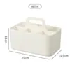 Caixa de Armazenamento para Canetas Marcadoras Portátil Grande Capacidade Mesa Infantil Pincéis de Pintura a Aquarela Lápis Papelaria Porta-Canetas Multifuncional Pequeno
