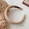 Mismo Estilo que Xiaohongshu, Elegante Diadema Retro Francesa de Cabeza de Calavera Alta, Diadema Versátil de Esponja, Diadema para Lavarse la Cara, Accesorio para el Cabello