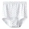Calcinhas Caneladas 100% Algodão para Mulheres de Meia-Idade e Idosas, Cintura Alta, Modelagem Solta, Tamanhos Grandes, Atacado e Dropshipping de Roupa Íntima para Idosos