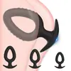 Próstata Punto G Femenino Tapón Anal de Silicona Tapón Anal de Silicona Portátil para Exterior Tapón Anal Productos para Adultos