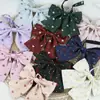 Original Jk Color Sólido Estilo Universitario Niña Corbata de Moño Japones Corazón Moño Accesorio Uniforme de Marinero Pluma Cuello Plano de Esquina Flor