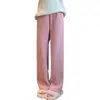 Pantalones de Maternidad Otoño Invierno Ropa Exterior Pantalones de Pierna Ancha Más Terciopelo Tallas Grandes Sueltos Adelgazantes Moda Casual Pantalones Largos Ropa de Otoño para Maternidad