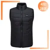 Chaleco térmico de invierno de 28 zonas transfronterizo, chaleco térmico eléctrico inteligente para hombres y mujeres, ropa de calefacción de temperatura constante para exteriores