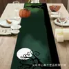 2026 Novo Caminho de Mesa de Halloween Transfronteiriço, Toalha de Mesa de Alta Qualidade para Festas de Feriado, Suprimentos de Decoração para Sala de Estar, Atacado Personalizado