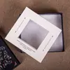 Caja de Regalo Personalizada con Algodón Perlado, Estampado Dorado y Caja Creativa Cuadrada/Rectangular de Cartón para Empaque de Bolsitas