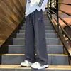 Dopamine Calça Soft Shell à Prova de Três Elementos Curva Outono Temporada de Outono Marca Tendência Perna Larga Elástica Moda Casual Esportes Calça Longa