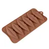 Formas de silicone para chocolate clássicas e populares, um conjunto de múltiplas formas para confeitaria caseira, formas para sobremesas francesas, atacado