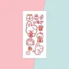 Pegatinas Lindas para Niños Dibujos Animados Coreanos Pegatinas Ins Pegatinas para Cuaderno Paquete de Pegatinas Pegatinas para Sellar Libros Pegatinas de Tarjeta Gu