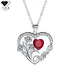 Collar de Rosa Amor Transfronterizo de Carman Collar para Mujeres Europeas y Americanas Joyería Popular de Comercio Electrónico Moda de Gama Alta