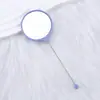Espejo Pequeño de Mano DIY con Cuentas Espejo HD Multicolor Espejo de Maquillaje ins Espejo de Belleza Portátil para Estudiantes y Niñas