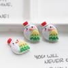 Lindos accesorios navideños hechos a mano, horquillas, accesorios para el cabello, accesorios de resina, pegamento en crema, material de bricolaje, árbol de Navidad