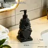 Frasco Refil de Higienizador de Mãos Rei Leão Europeu de Luxo Leve Frasco Bomba de Chuveiro Retrô Frasco de Loção para Decoração de Banheiro