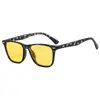Gafas de Sol Modelo Nuevo Gm Transfronterizas para Mujer, Montura Cuadrada de Gama Alta con Remaches, Protección UV, Populares en Europa y América, Gafas de Sol para Hombre