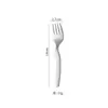 Cuchara y tenedor de acero inoxidable 316 para uso doméstico, cubiertos lindos para comer para bebés, cuchara y tenedor para niños con mango corto, se pueden grabar con láser con logotipo