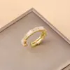Design de nicho transfronteiriço estilo coreano personalizado anel high-end feminino luz de luxo pérola zircão anel aberto anel jóias