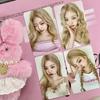 IVE Zhang Yuanying Wonyoung x Hapa Kristin 9.0 tarjeta de respaldo tarjeta pupila de belleza