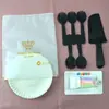 Pastel de cumpleaños cuchillo tenedor plato vela plato de cena plato juego de vajilla plato de papel desechable combinación de cuchillo y tenedor de plástico estampado floral