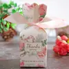 Caja de Regalo Luna Llena de Boda Estilo Bosque Europeo Creativo Caja de Papel Fresca de Flamenco Empaque Caja de Dulces Bolsa de Papel