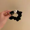 Moda Estilo Coreano m Argola de Cabelo de Pérola Corda de Cabelo Feminina Bola para Rabo de Cavalo Alto Corda de Cabelo Senso Avançado Argola de Cabelo Intestino Grosso
