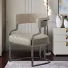 Silla de Comedor de Lujo Ligero para Uso en Casa, Sala de Estar, Sillón Sofá para Mahjong, Recepción de Hotel y Negociación, Juego de Mesa y Sillas Comerciales, Tocador, Específico para el Cliente
