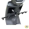 5 Ganchos de Entrega para Bicicletas Elétricas, Barra Horizontal Montada na Frente, Gancho Universal para Entregadores de Comida, a Ferramenta Definitiva de Entrega