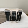 2025 Estilo Coreano Verano Nuevo Popular Bolso Portátil de Hombro Único Tipo Axila Encaje Femenino Dulce Bolso Balde de Gran Capacidad para Mujer