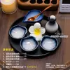 Salón de Belleza Cerámica Platos Mezcladores de Aceites Esenciales Tailandia Olla de Aceites Esenciales Botella de Fragancia Set de Bandejas para Club Plato para Productos de Belleza