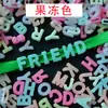 Prata 26 Letras do Alfabeto Inglês Nome Contas Soltas Pingente Pinyin Colar de Contas Pulseira Trançada Acessórios de Joias DIY