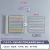 Carta de colores de uñas álbum de tarjetas de colores acrílicas magnéticas herramienta de muestreo de exhibición de esmalte en gel tablero de muestreo de estilo de uñas postizas