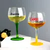 Copa de Cristal Personalizada por el Fabricante, Jarra de Cerveza Alta, Copa de Vino de Fondo Redondo, Copa Burdeos de Panza Grande, Patrón Personalizable