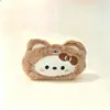 Colgante de Peluche de Oso Fresa Gatito Lindo de Dibujos Animados Accesorios DIY Materiales de Decoración para Ropa Bolsos