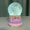 Bola de Cristal Luminosa Personalizada Kuromi Adornos de Escritorio para Niños Transfronterizos Decoración del Hogar Manualidades de Resina Adornos