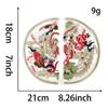 Estilo Chinês Estilo Antigo Roupas Adesivo de Aplicação DIY Estilo Nacional Hanfu Cheongsam Bordado Grande Organza Bordado à Mão Acessórios