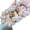 Serie Peluda Pulsera de Bola de Pelo Accesorios Wenwan Accesorios Joyería DIY