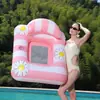 Cama de arena inflable con reposabrazos y respaldo, hamaca reclinable de malla plegable de PVC para exteriores, ideal para adultos, gran oferta transfronteriza