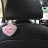 Gancho para Coche para Respaldo de Asiento, Gancho Multifuncional Creativo para Coche, Accesorio de Coche con Forma de Corazón de Dibujos Animados