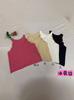 Elegante Colete Chanel Estilo Slim Fit Feminino para Meninas Quentes Sexy Curto Camisa Base Design de Primavera e Verão Sem Mangas