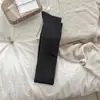 Calcetines hasta la rodilla para mujer otoño e invierno nuevo estilo calcetines hasta el muslo micro-presión adelgazantes calcetines largos calcetines holgados color liso versátiles calcetines jk japoneses