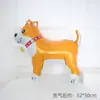 Balões de Brinquedo para Crianças com Rodas Balões de Animais que Andam Balões Infláveis de Desenho Animado Balões de Barraca de Feira Noturna
