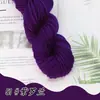 Hilo Acrílico Puro Hilo Retorcido de 4 Cabos Hilo para Zapatillas de Punto a Mano DIY Zapatos de Ganchillo Hilo para Cojín y Muñeca Acrílico Anti-Pilling Hilo de Tejer Acrílico