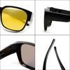 Nuevo Estilo Conjunto Combinado de Gafas Gafas de Visión Nocturna para Hombre Lente Anti-luz Azul Gafas de Sol Polarizadas de Alto Sentido de la Moda Gafas de Sol Tr para Mujer