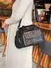 Bolso de Lona de Mezclilla Retro Nuevo 2026 con Bordado de Estilo Étnico y Piel Suave para Mujer, Bolso Cruzado, Bolso de Hombro