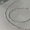 Pulsera de Plata S925 Plata Rota Diseño Retro de Nicho Sensación de Temperamento Lujo Ligero Accesorios de Moda para Mujer Envíate a Ti Misma para Enviar a Novias