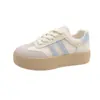 Zapatos de Entrenamiento Alemanes Versátiles Super Populares con Suela Gruesa para Aumentar la Altura para Mujer 2026 Nuevos de Verano Malla Transpirable Zapatos Deportivos Casuales Zapatos de Plataforma