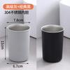 En Stock Vaso para Enjuague Bucal de Acero Inoxidable 304, Vaso para Cepillo de Dientes, Diseño Minimalista de Lujo para el Hogar, Adecuado para Niños y Parejas