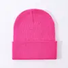 Gorro de punto estilo coreano, nuevo, de color liso, plano, para otoño e invierno, estilo retro, cálido, para exteriores, resistente al frío y a la humedad.