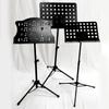 Suporte de partitura de piano guzheng dobrável simples, triângulo ampliado, suporte estável