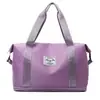 Moda de curta distância bolsa de viagem portátil saco de viagem saco de armazenamento de grande capacidade saco de ombro esportes femininos Yoga Fitness Bag