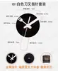 Accesorios para movimiento de reloj DIY, manecillas de reloj de movimiento silencioso, múltiples accesorios de pintura decorativa, reloj reloj