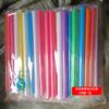 Copo descartável longo grosso de peça única de 19cm colorido pontudo Pearl para chá de leite com frutas